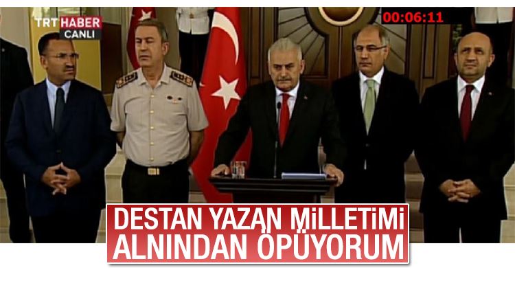 Başbakan Binali Y��ldırım'dan açıklamalar