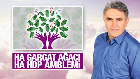 Faruk Aksoy : “Ha Gargat Ağacı ha HDP amblemi…” 
