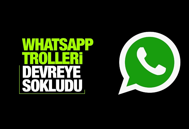 Mustafa KARTOĞLU : Whatsapp trolleri devreye sokuldu