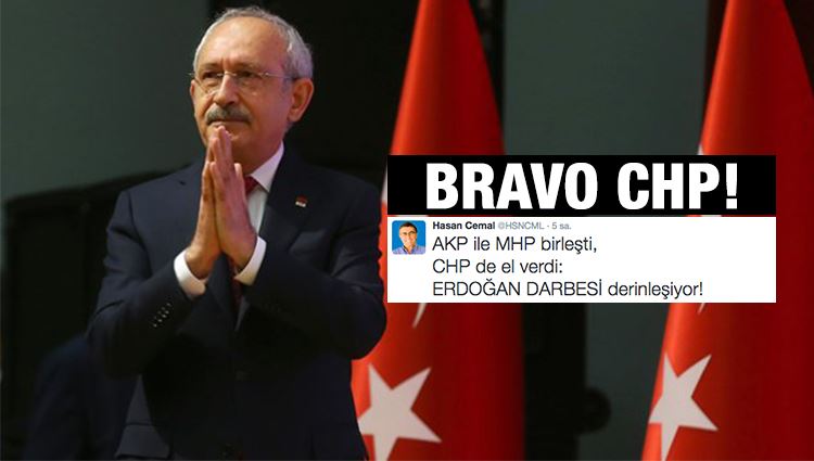 Hasan Cemal : Bravo CHP