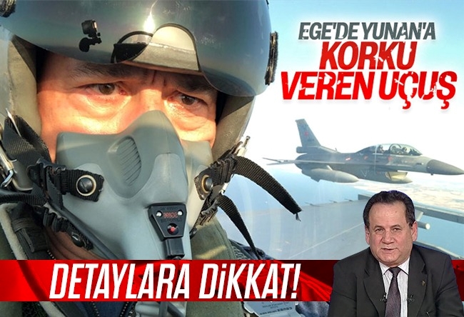 Bülent Orakoğlu : Milli Savunma Bakanı Hulusi Akar’dan Yunanistan’a F-16 kokpitinden ‘vururuz’ mesajı