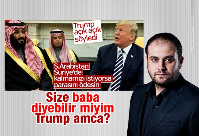Abdurrahman Erzurum : Size baba diyebilir miyim Trump amca?