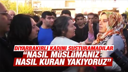  HDP'liler,PKK zulmüne isyanı durduramadılar