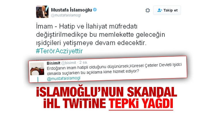 Mustafa İslamoğlu'ndan tepki çeken İmam Hatip mesajı