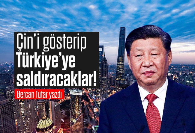Bercan Tutar : Çin’i gösterip Türkiye’ye saldıracak!