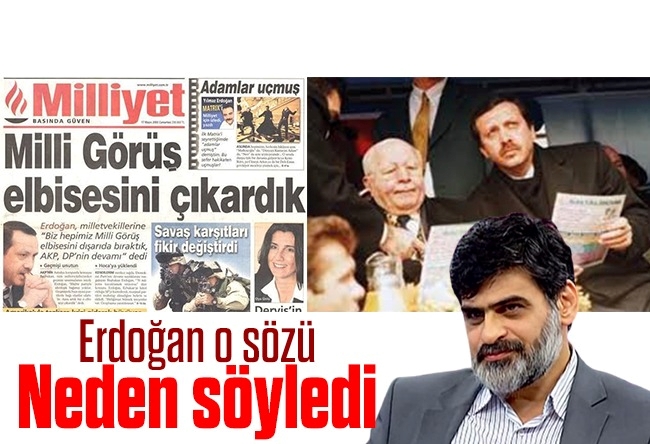 Ali Karahasanoğlu : SP iftirası: Erdoğan, Milli Görüş gömleğini çıkardı!