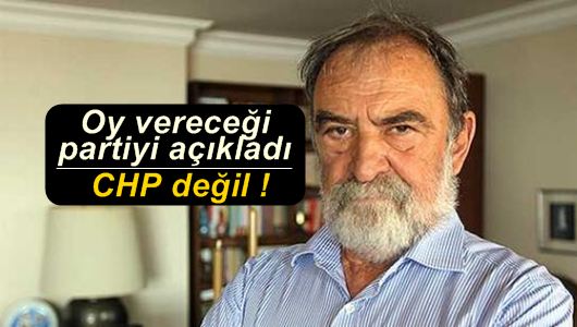 Murat Belge : CHP’yi önermişim! 