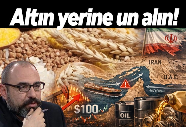 Mevlüt Tezel : Altın yerine un alın!