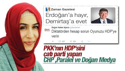 Cemile Bayraktar : PKK'nın HDP'sini çatı parti yapan CHP ,Paralel ve Doğan Medya 