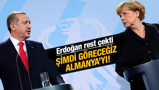 Erdoğan'dan Almanya'ya Kaçak savcı resti