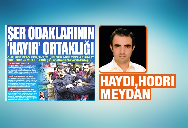 Harun Alanoğlu : Haydi, hodri meydan