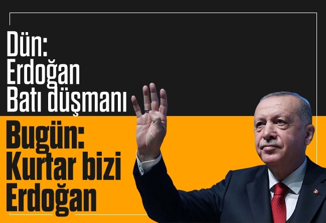 İbrahim Karagül : - Dün: Müslüman soykırımı yapalım. / Bugün: Müslümanlar bizi savunsun. - Dün: Erdoğan Batı düşmanı. Bugün: Kurtar bizi Erdoğan.