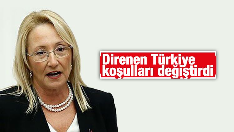 Beril DEDEOĞLU : Direnen Türkiye, koşulları değiştirdi