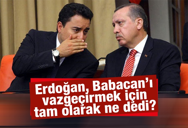 Sevilay Yılman : Erdoğan, Babacan’ı vazgeçirmek için tam olarak ne dedi?